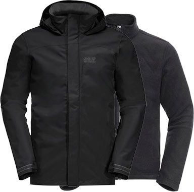 Jack Wolfskin 3in1 Funktionsjacke Silver Pass in 4 Farben für je 139,95€ (statt 200€)