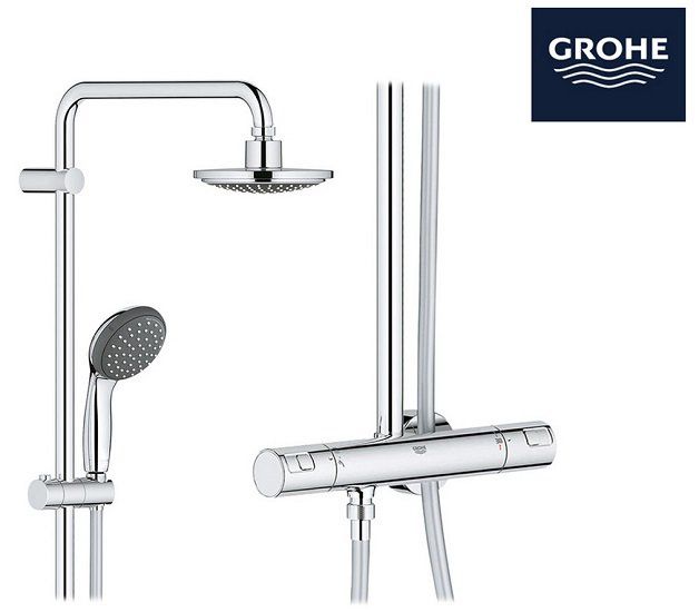 GROHE Vitalio Joy 260 Duschsystem + Regendusche für 199,95€ (statt 336€)