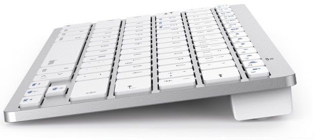 HAMA KEY4ALL X510 Tastatur in Silber für 22,08€ (statt 25€)