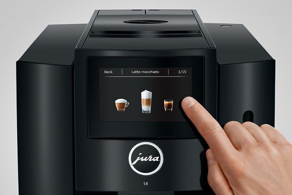JURA S8 Kaffeevollautomat in Piano Black für 1.189€ (statt 1.299€)