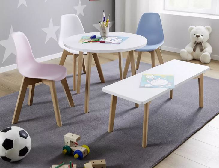 Kindersitzbank Tibby in Weiß ab 17,43€ (statt 35€)