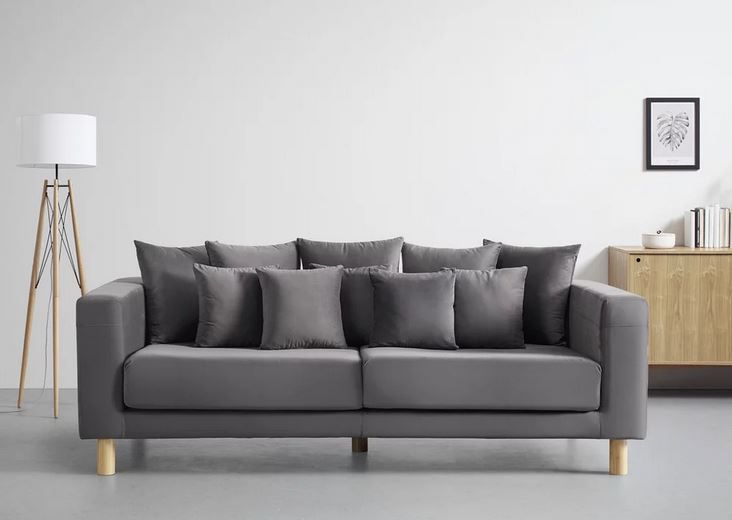 Bessagi Leno freistehendes SOFA mit 10 Kissen ab 539,50€ (statt 699€)