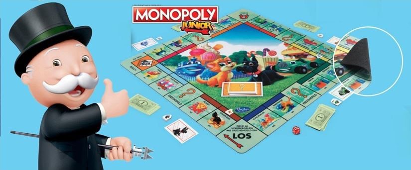 Monopoly Junior und/oder Cluedo XL Spielmatten für je 6,99€ (statt 10€)