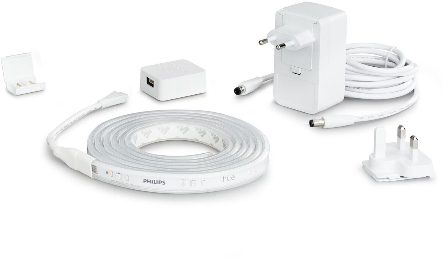 Philips Hue White and Color Ambiance inkl. 2x E27, Schalter, Bridge, Lightstrip für 149,90€ (statt 197€)