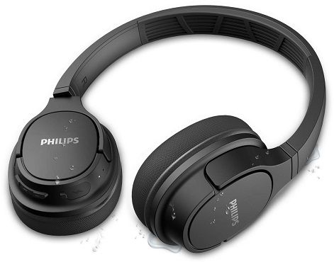 Philips SH402BK Kabellose OnEar Kopfhörer mit 20h Spielzeit für 33€ (statt 50€)