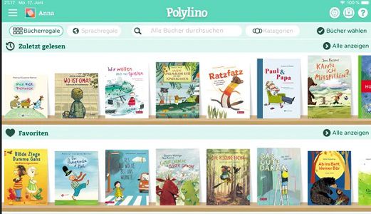 Polylino: Digitaler Bilderbuchservice aktuell gratis