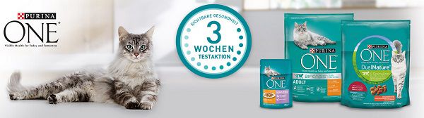 Gratis: Purina ONE® 3 Wochen Testaktion