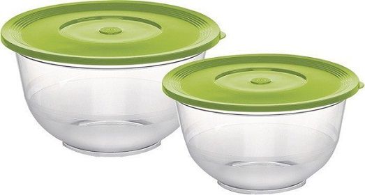 4er Set Emsa Salatschalen mit Deckel (2 x 2 L + 2 x 3,5 L) für 24,99€ (statt 32€)