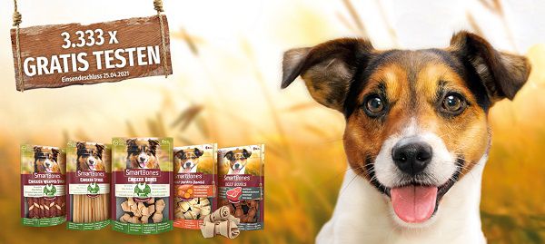 SmartBones Hundesnacks gratis ausprobieren