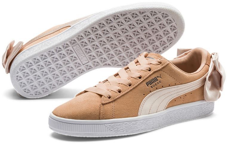 PUMA Suede Bow Damen Sport Classics Sneaker für 23,95€ (statt 37€)