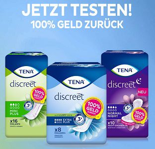 TENA discreet kostenlos ausprobieren