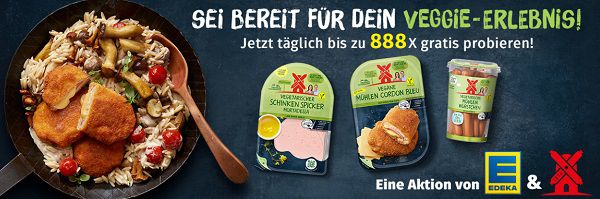 Vegetarische und vegane Rügenwalder Mühle Produkte gratis ausprobieren