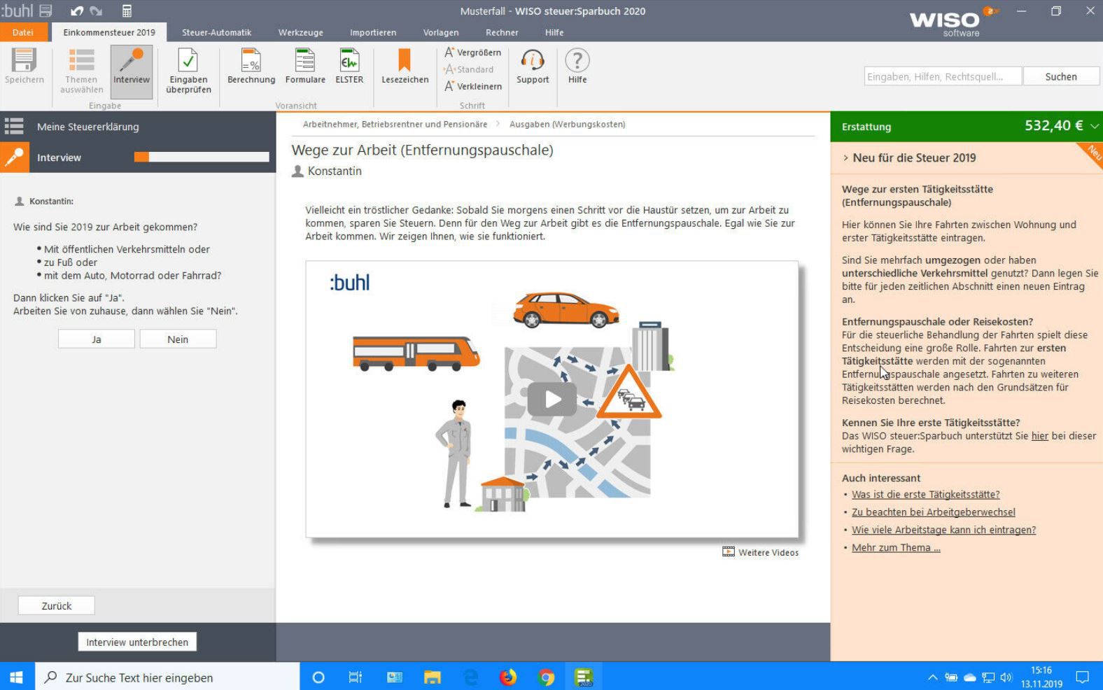 WISO steuer:Sparbuch 2021 (für Steuerjahr 2020) PC Download Key für 19,99€ (statt 23€)