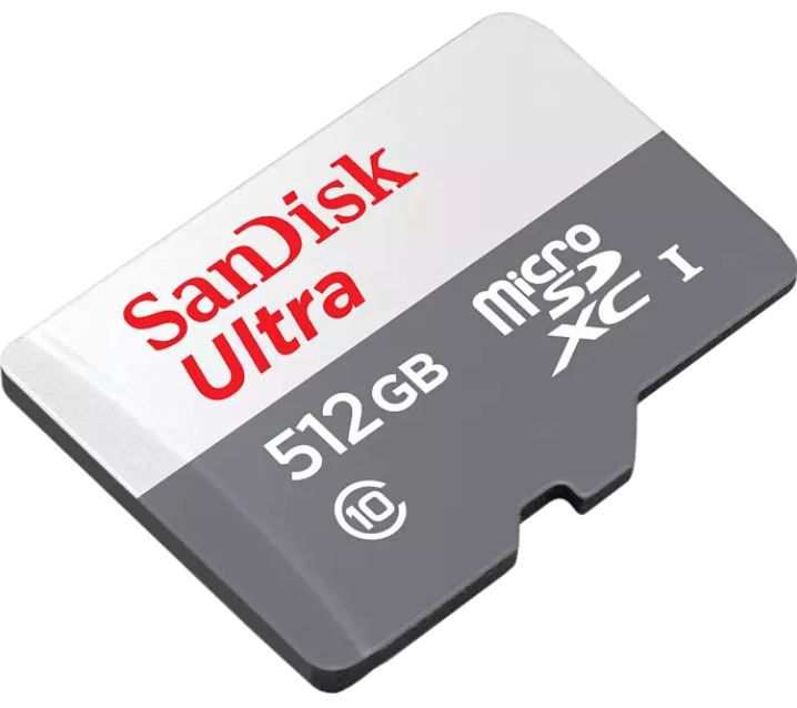 Sandisk Ultra microSD Karte 512GB 120 MB/s für 29,70€ (statt 36€)