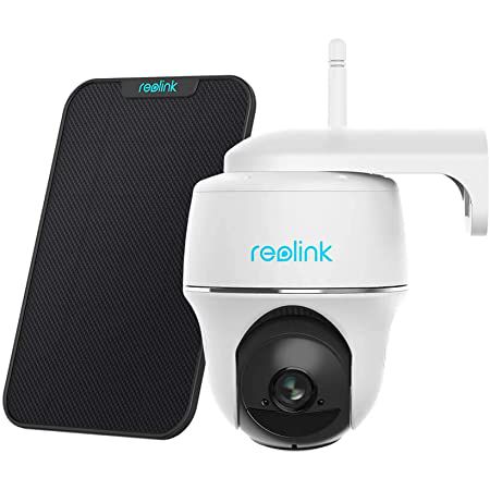 Reolink Argus PT 1080p Überwachungskamera + Solarpanel für 129,59€ (statt 148€)