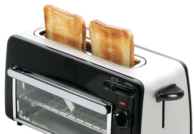 Tefal Toast n Grill TL6008 2in1 Toaster & Mini Ofen (1300 Watt) für 73,39€ (statt 93€)