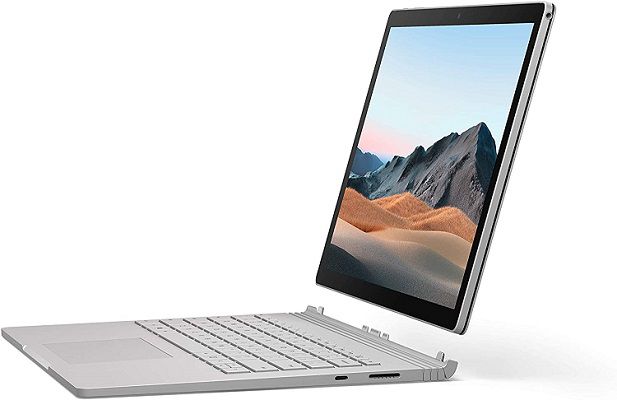 Surface Book 3   Convertible mit 13,5 Display und i7 Prozessor, 16 GB RAM & 256 GB SSD für 1529€ (statt 1916€)