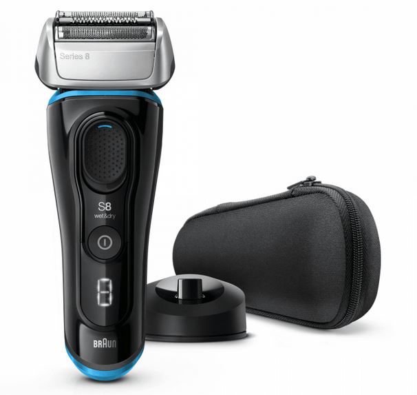 BRAUN SERIES 8 8345S Herrenrasierer mit Ladestation & Reiseetui für 142,22€ (statt 209€)