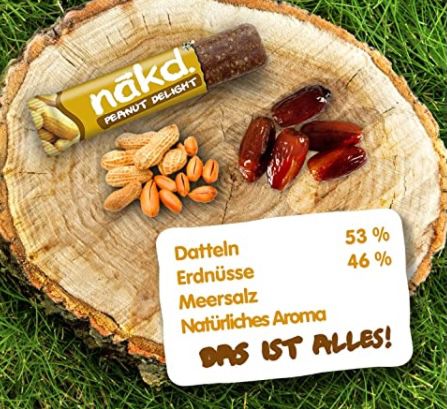 36er Pack NAKD Nussriegel in 3 Sorten für je 18,90€ (statt 42€)