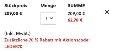 FOSSIL Camilla Backpack aus grünem Leder für 62,70€ (statt 209€)