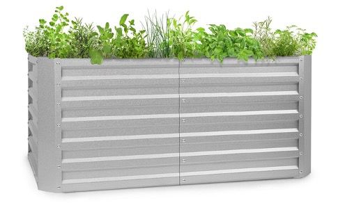 Blumfeldt High Grow Straight Hochbeet 120x60x60cm 432 Liter aus Stahl für 64,99€ (statt 97€)