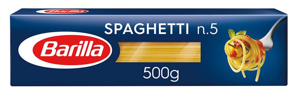 500g Barilla Hartweizen Pasta Spaghetti No.5 ab 0,69€ (statt 1,29€)   Prime