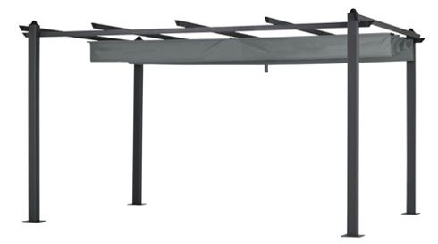 Möbel Höffner Alu Pergola Pavilion Rom (3x4m) für 325,86€ (statt 499€)