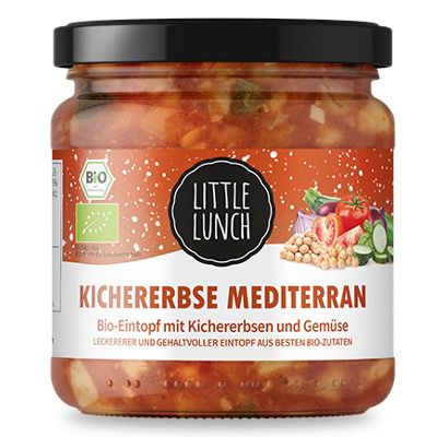 24x Little Lunch Kichererbse Mediterran für 32€   nur 1,34€ pro Suppe