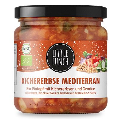 24x Little Lunch Kichererbse Mediterran für 32€   nur 1,34€ pro Suppe