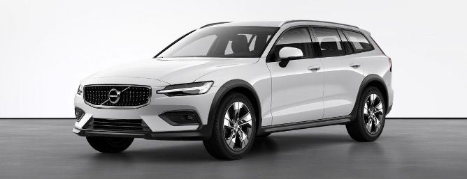 Privat: Volvo V60 B4 Diesel Cross Country Pro Allrad mit 8 Gang Geartronic in Ice White für 259€   LF 0,52