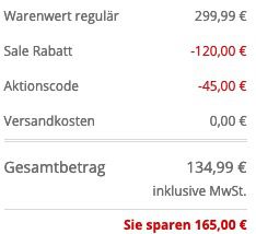 Polo Ralph Lauren Light Steppjacke mit Wattierung z.B. in Schwarz für 134,99€ (statt 200€)