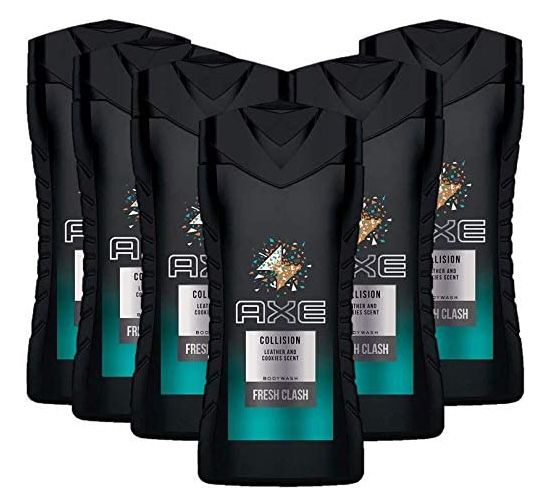 6er Pack Axe Duschgel Collision Leather & Cookies (je 250ml) für 6€   Prime