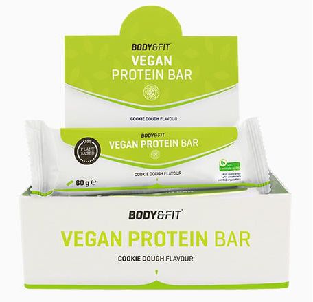 36er Pack Vegan Protein Bar mit Cookie Dough Geschmack für 31€ (statt 60€)