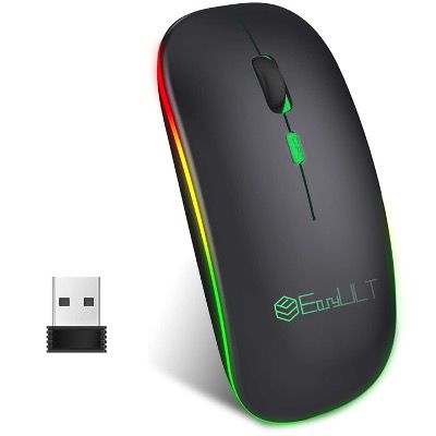 EasyULT Bluetooth und 2.4Ghz optische Funkmaus wiederaufladbar für 8,99€ (statt 13€)   Prime