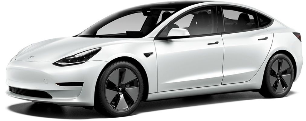 Gewerbe: Tesla Model 3 mit 283 PS in Weiß für 289€ mtl. netto