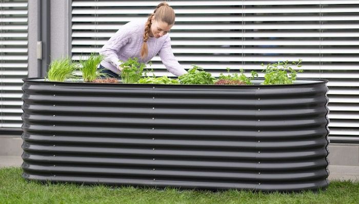 Westmann Metall Hochbeet Gartenbeet Grow Faster 240x80x82cm in Anthrazit für 194,99€ (statt 249€)