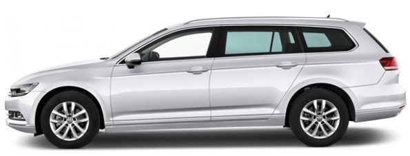 Gewerbe: Volkswagen Passat Variant 150PS 2.0 TDI mit 7 Gang DSG für 189,21€ brutto mtl.   LF 0,50