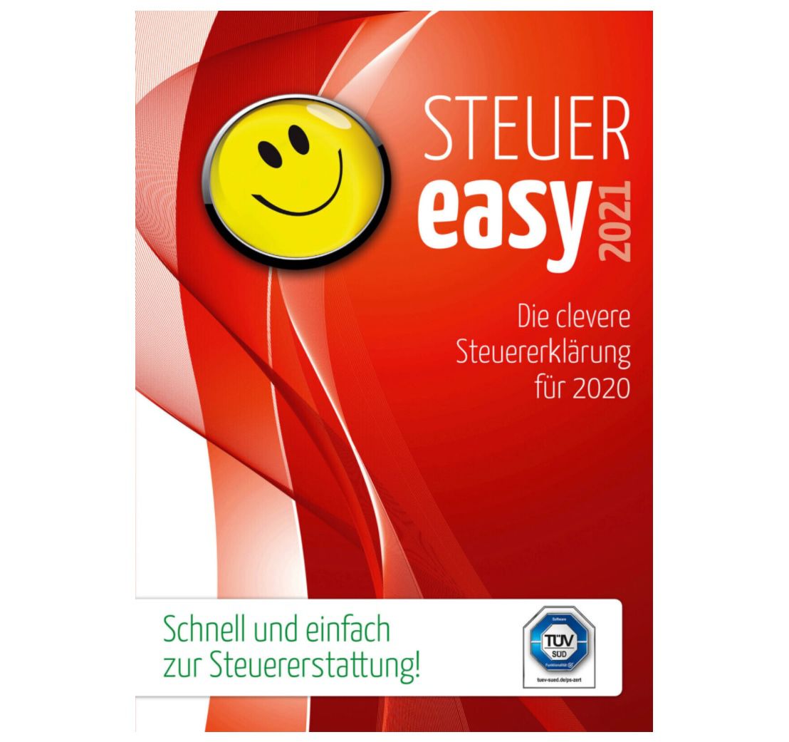 SteuerEasy 2021 (für Steuerjahr 2020) als Download für 9,49€