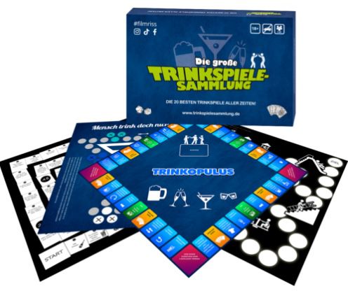 Die große Trinkspielesammlung (20 Spiele) für 24,99€ (statt 31€)