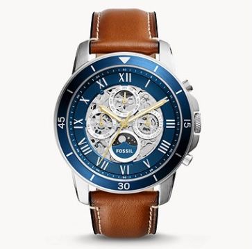 Fossil Grant Sport Automatic Herrenuhr mit Lederarmband für 109,65€ (statt 199€)