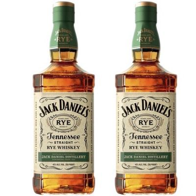 2x Jack Daniels Tennessee Rye Whiskey 45% (je 1 Liter) für 58,50€ (statt 67€)