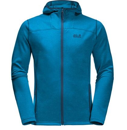 Jack Wolfskin Herren Fleecejacke Horizon in Blau für 64,76€ (statt 78€)