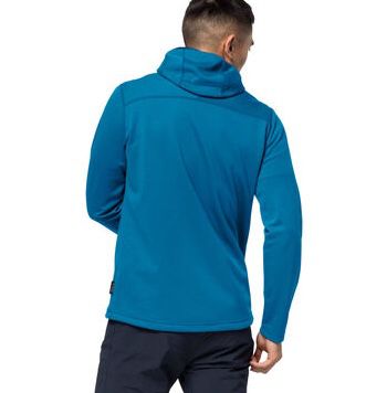 Jack Wolfskin Herren Fleecejacke Horizon in Blau für 64,76€ (statt 78€)