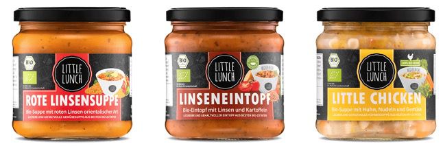 Little Lunch Sale mit 25% Extra Rabatt   z.B. Spätzlegulasch ab 2,62€ (statt 3,49€)