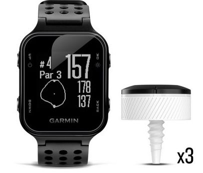 Garmin Approach S20 Golfuhr + CT10 Golftracker für 155,90€ (statt 250€)