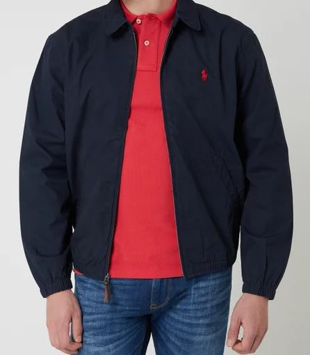 Polo Ralph Lauren Übergangsjacke mit Umlegekragen für 79,99€ (statt 150€)   nur L + XL