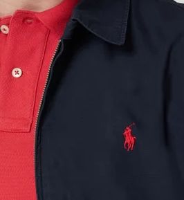 Polo Ralph Lauren Übergangsjacke mit Umlegekragen für 79,99€ (statt 150€)   nur L + XL