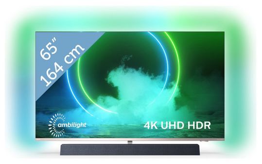 Philips 65PUS9435   65 Zoll UHD Fernseher mit 3 seitigem Ambilight für 1.018,95€ (statt 1.279€)