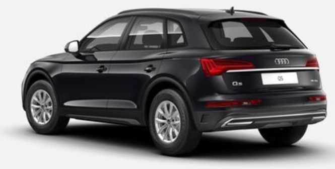 Gewerbe: AUDI Q5 50 TFSIe mit 299PS in Brillantschwarz für 269€ netto mtl.   LF 0,64