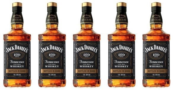 2x Jack Daniels Bottled In Bond 50% 1 Liter in schickem Geschenkkarton für 58,50 (statt 71€)